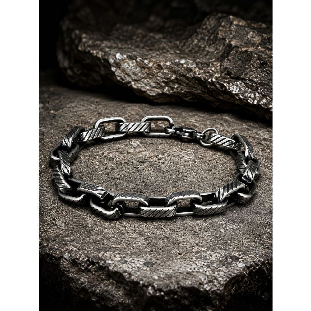 Vintage Style Stainless Steel Bracelet